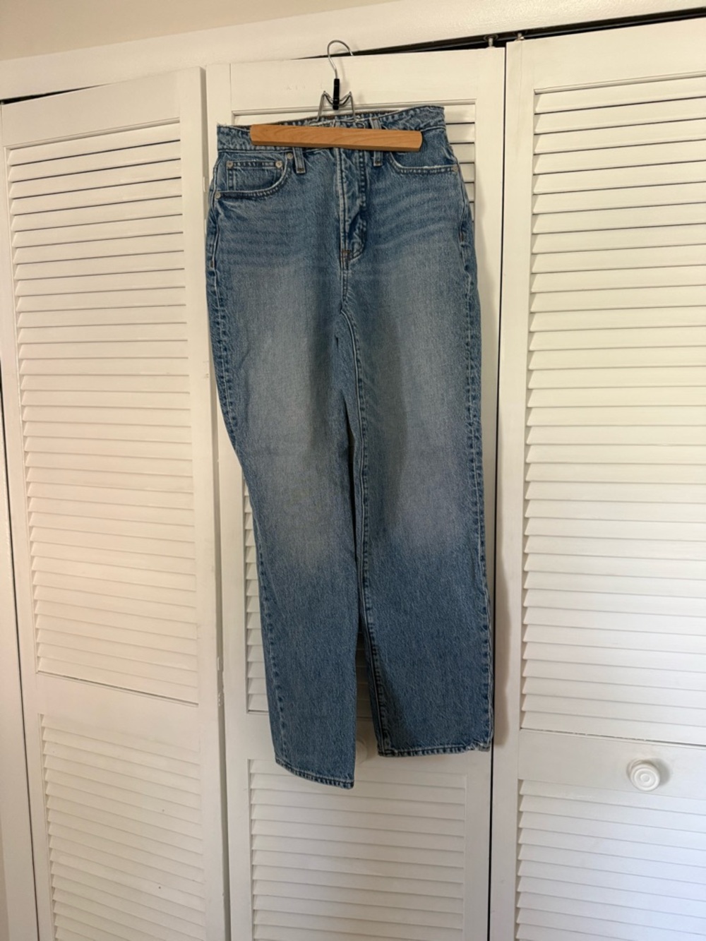 Madewell Curvy Perfect Vintage Straight Jeans